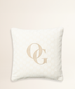 Merry Monogram Pillow Cover