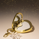 GLOW HEART KEYCHAIN MET HIGHLIGHTER
