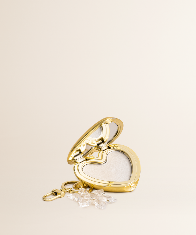 GLOW HEART KEYCHAIN MET HIGHLIGHTER