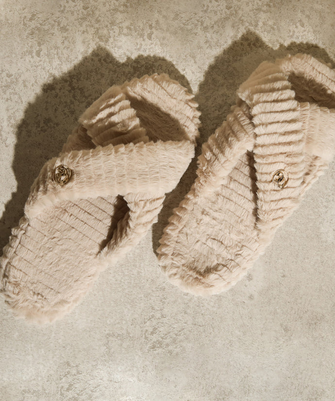 FURRY SLIPPERS